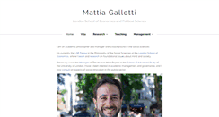 Desktop Screenshot of mattiagallotti.com